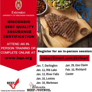 Wisconsin Beef Quality Assurance Certification