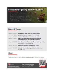 School for Beginning Beef Production