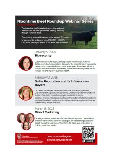 Noontime Beef Roundup Webinar Series