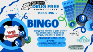 Drug Free Adams County Bingo